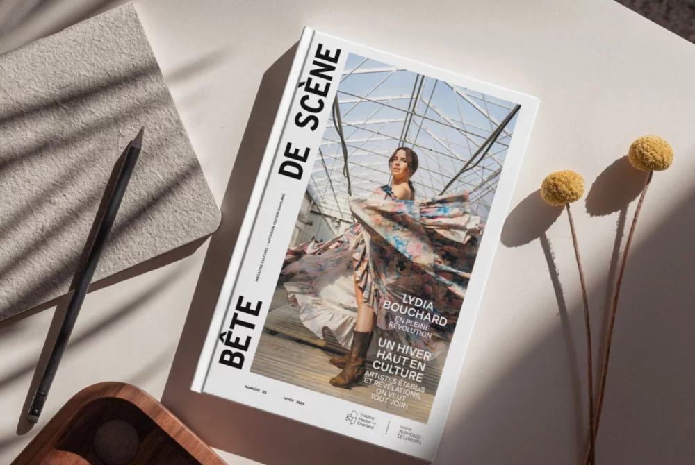 Magazine photo promo