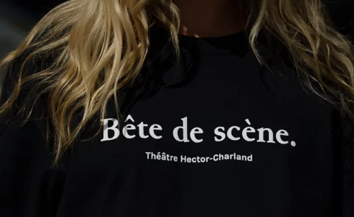 PHOTO T SHIRT NOIR LASSOMPTION